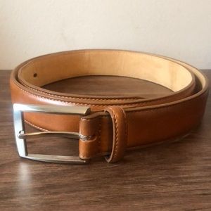 Tan Leather Belt Tasso Elba